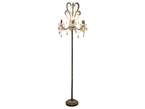 Silver Floor Lamp