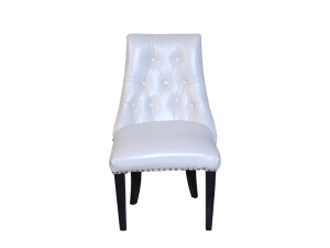 White Leather VIP Chair